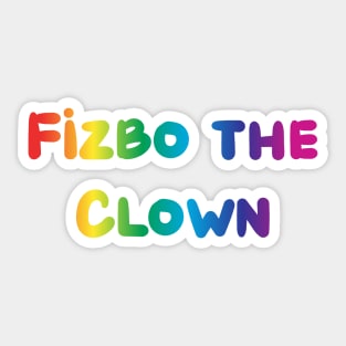 Fizbo the Clown Sticker